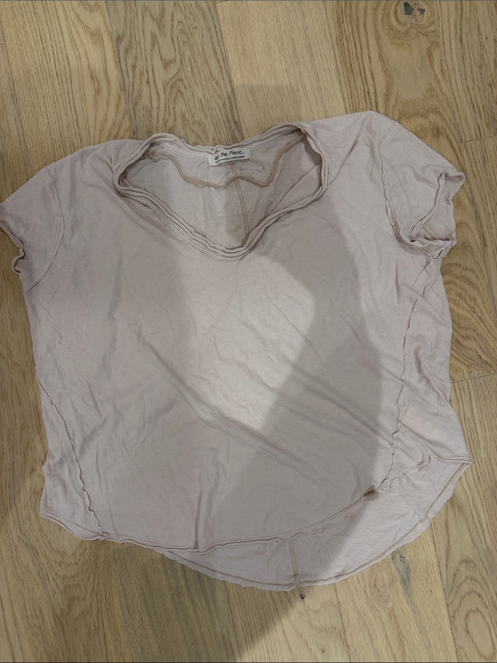 Free People Short Sleeve V-Neck Tee women’s small